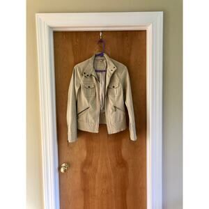 Sophie Max Faux Leather Jacket XS